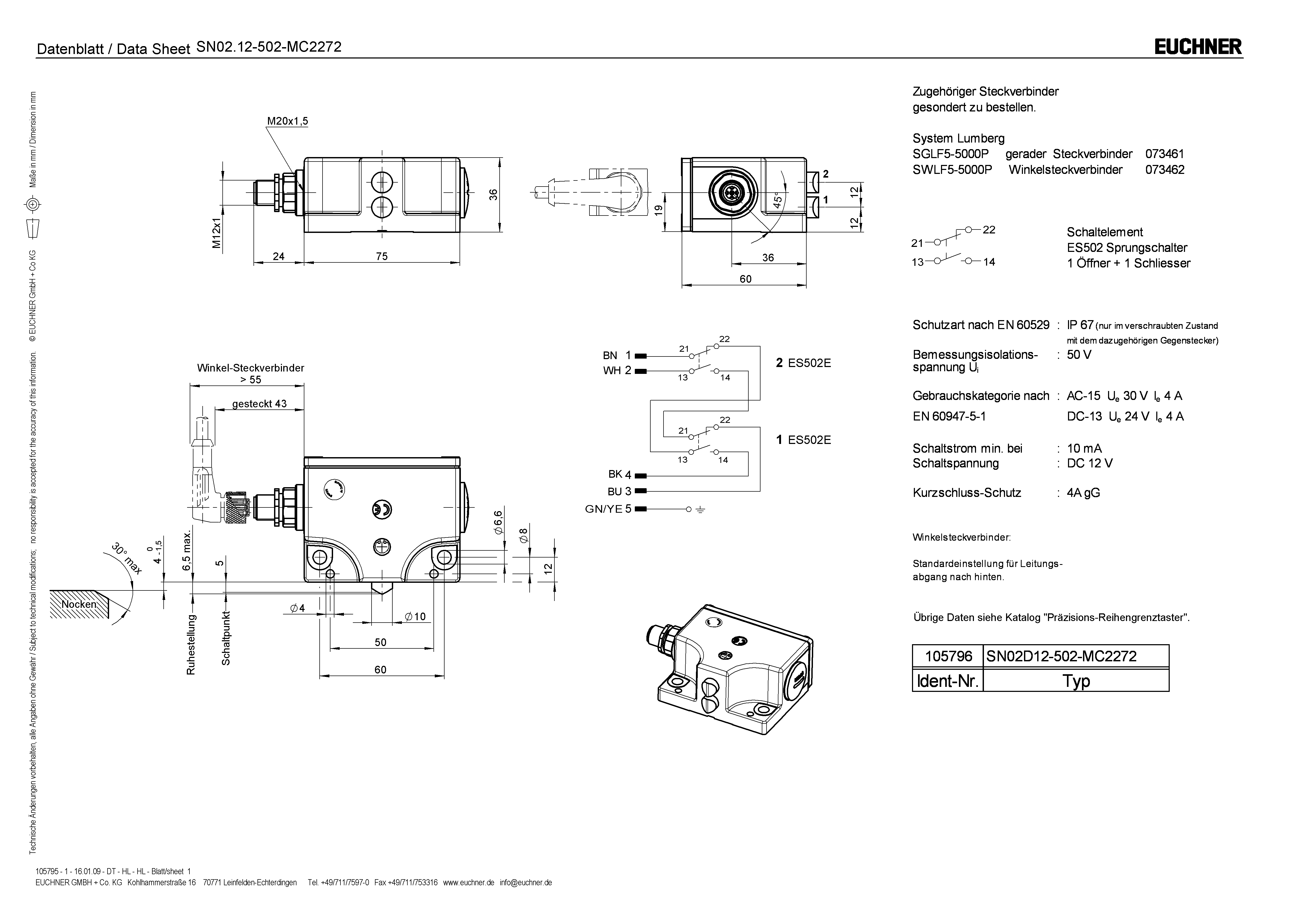 SN02D12-502-MC2272 (Order no. 105796)