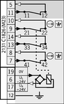 Wiring diagram 2131 C1826 (M23)