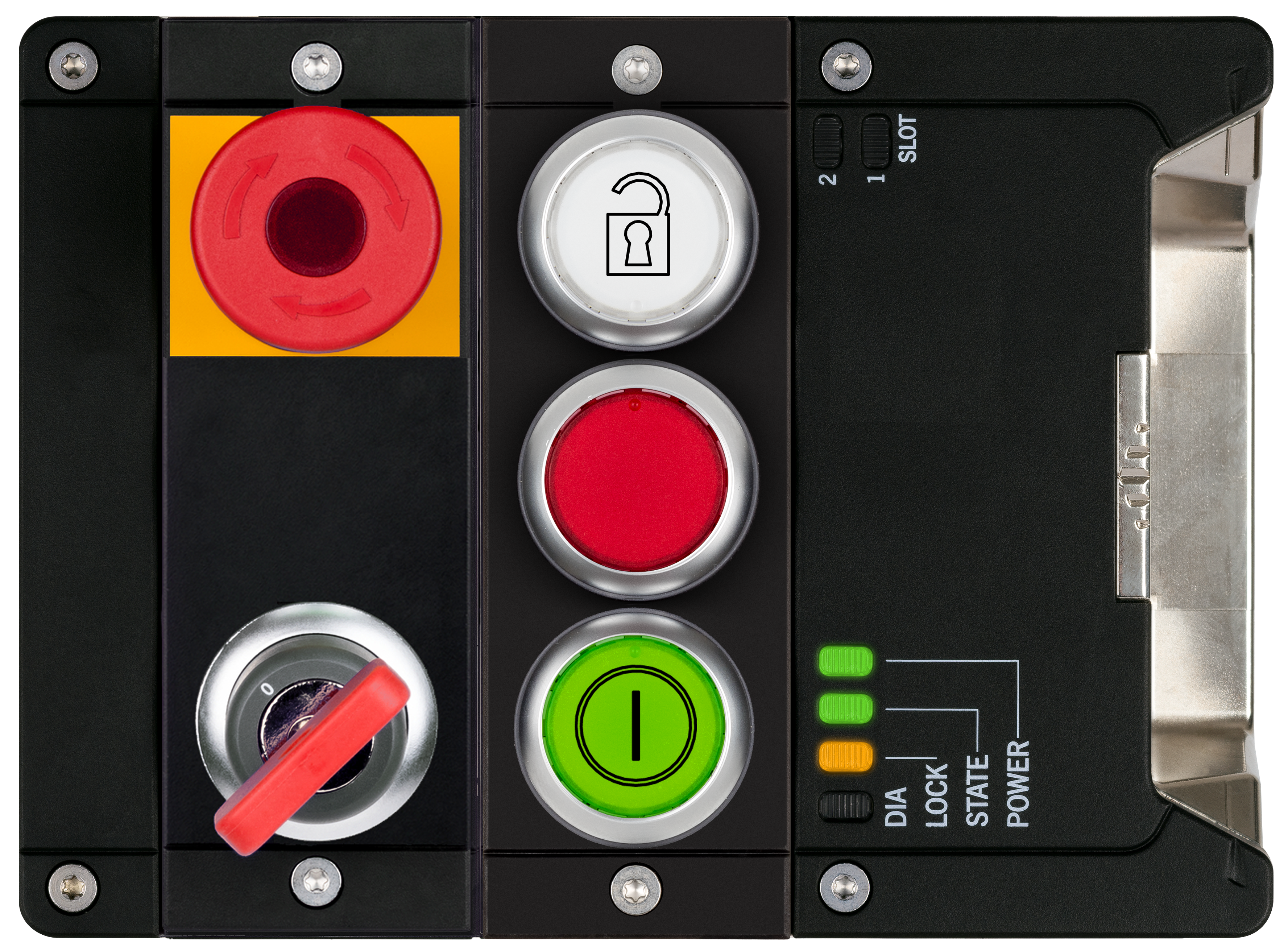 Locking modules MGB2-L1-MLI-U-YP3I8-CA-R-173797  (Order no. 173797)
