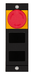 MSM-1-P-CA-A0Q0Q0-H2-165632<br>Submodul MSM-1-P... (Not-Halt, Einlegeschilder)