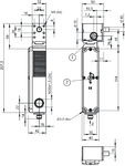 Plano de dimensiones