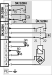 Wiring diagram SK:528H/ÜK:528H