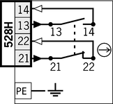 Připojovací schéma ES528H