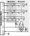 Wiring diagram SK:2131H/ÜK:3131HMR10 VAB-C2402
