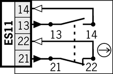 Připojovací schéma ES11