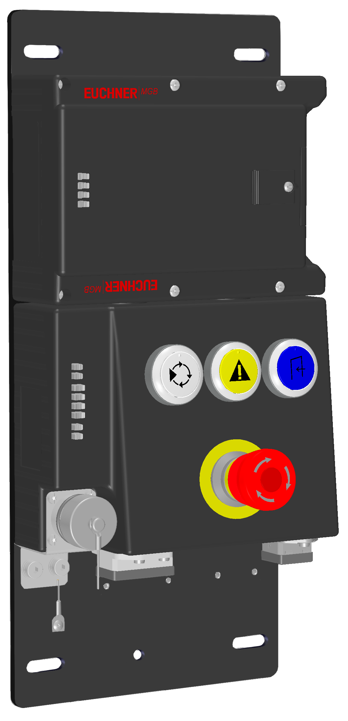 Vyhodnocovací moduly s jištěním ochranného krytu MGB-L2B-PNC-R-117024  (Obj. č. 117024)