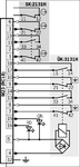 Wiring diagram SK:2131H/ÜK:3131HRC18VAB