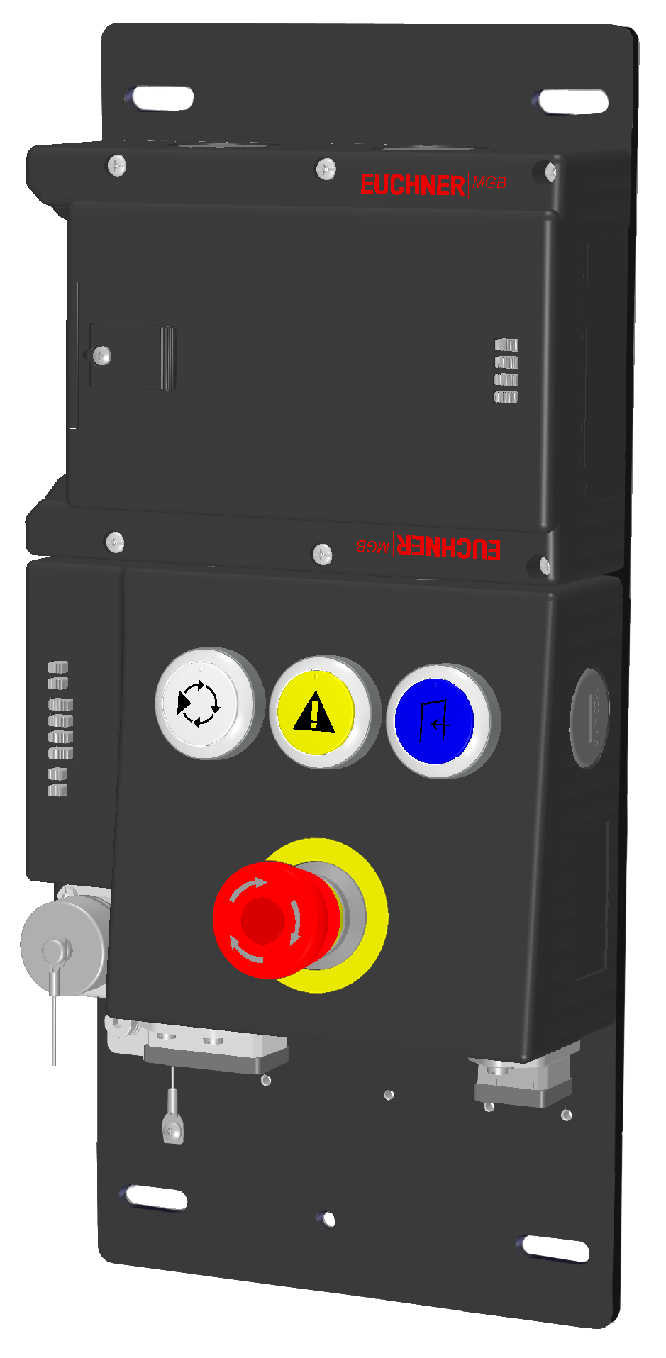 Vyhodnocovací moduly s jištěním ochranného krytu MGB-L2B-PNC-L-117026  (Obj. č. 117026)