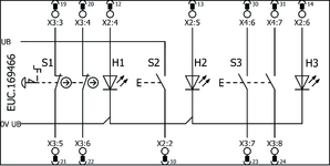 Esquema de conexão para conexão a MGB2 Classic