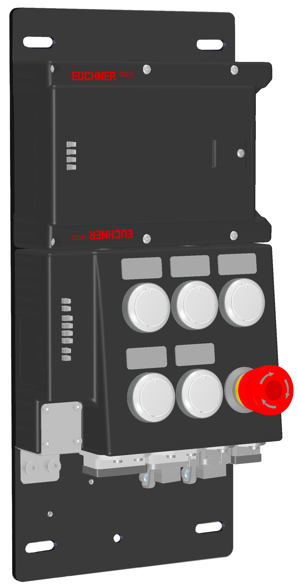 Vyhodnocovací moduly s jištěním ochranného krytu MGB-L2B-PNA-R-121836  (Obj. č. 121836)