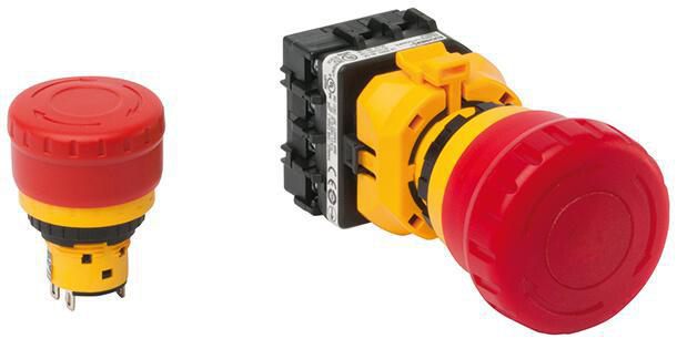 Touch push-button switch - B200HK - EMAS - emergency stop /  electromechanical / standard