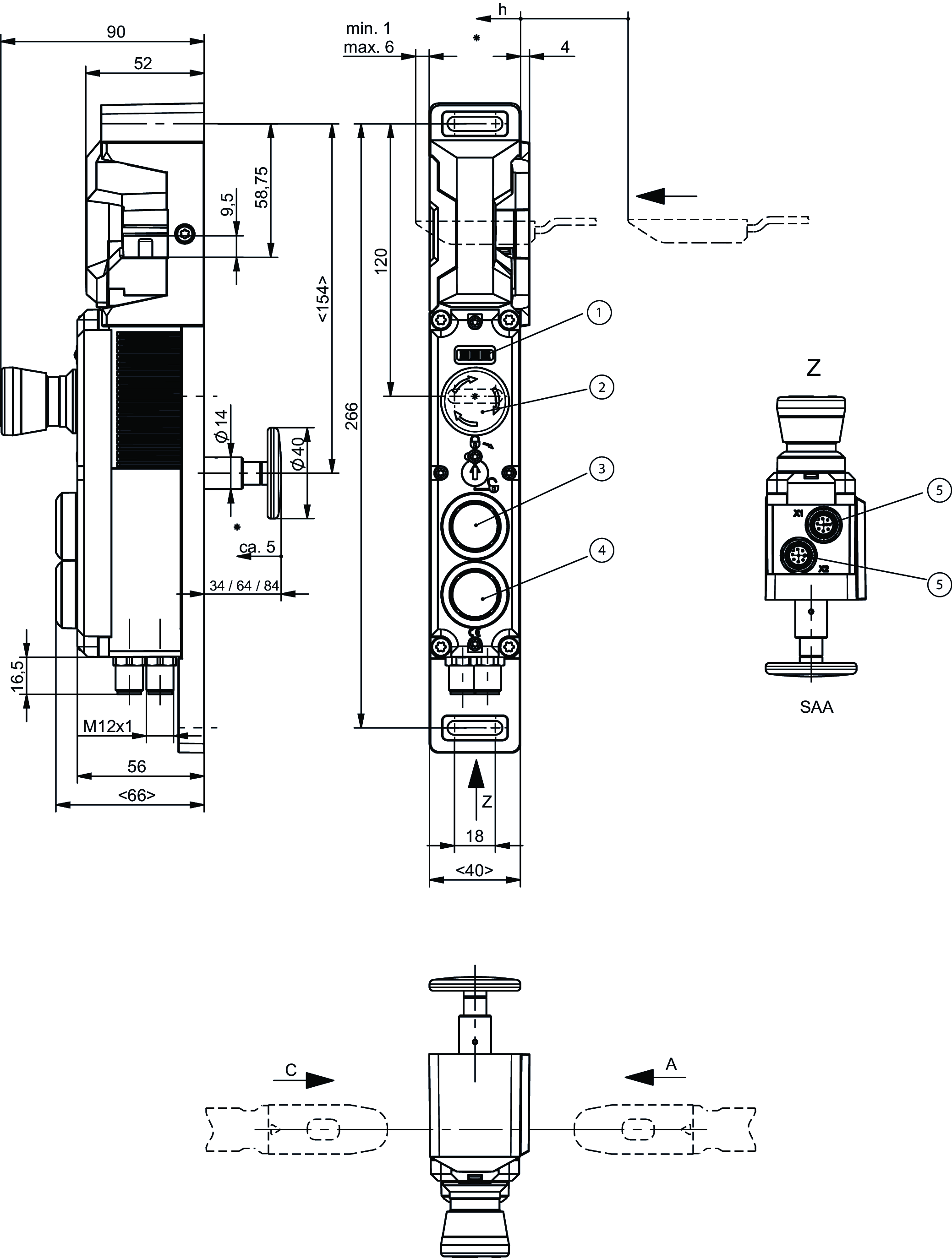 Dimensional drawings