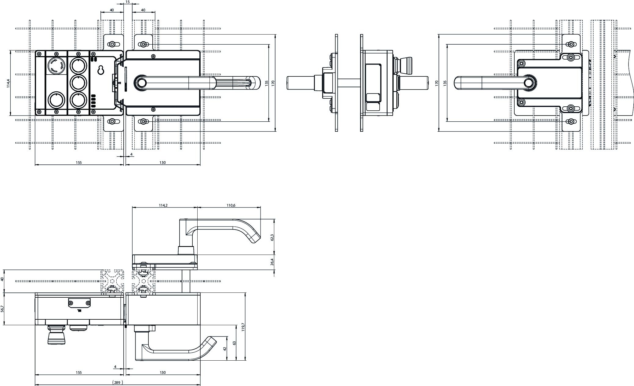 Dimensional drawings